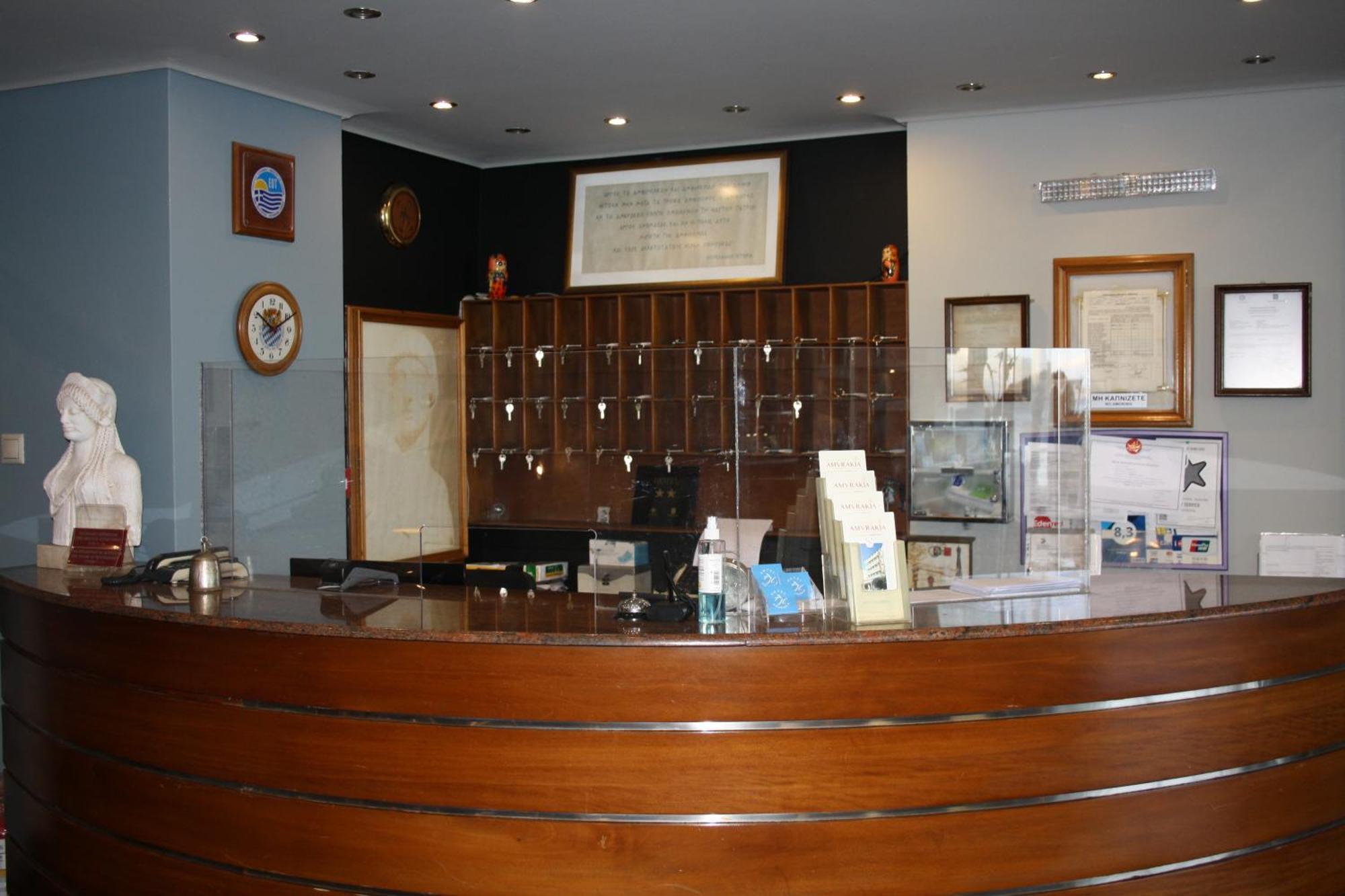Amvrakia Hotel Amfilochía Exteriér fotografie